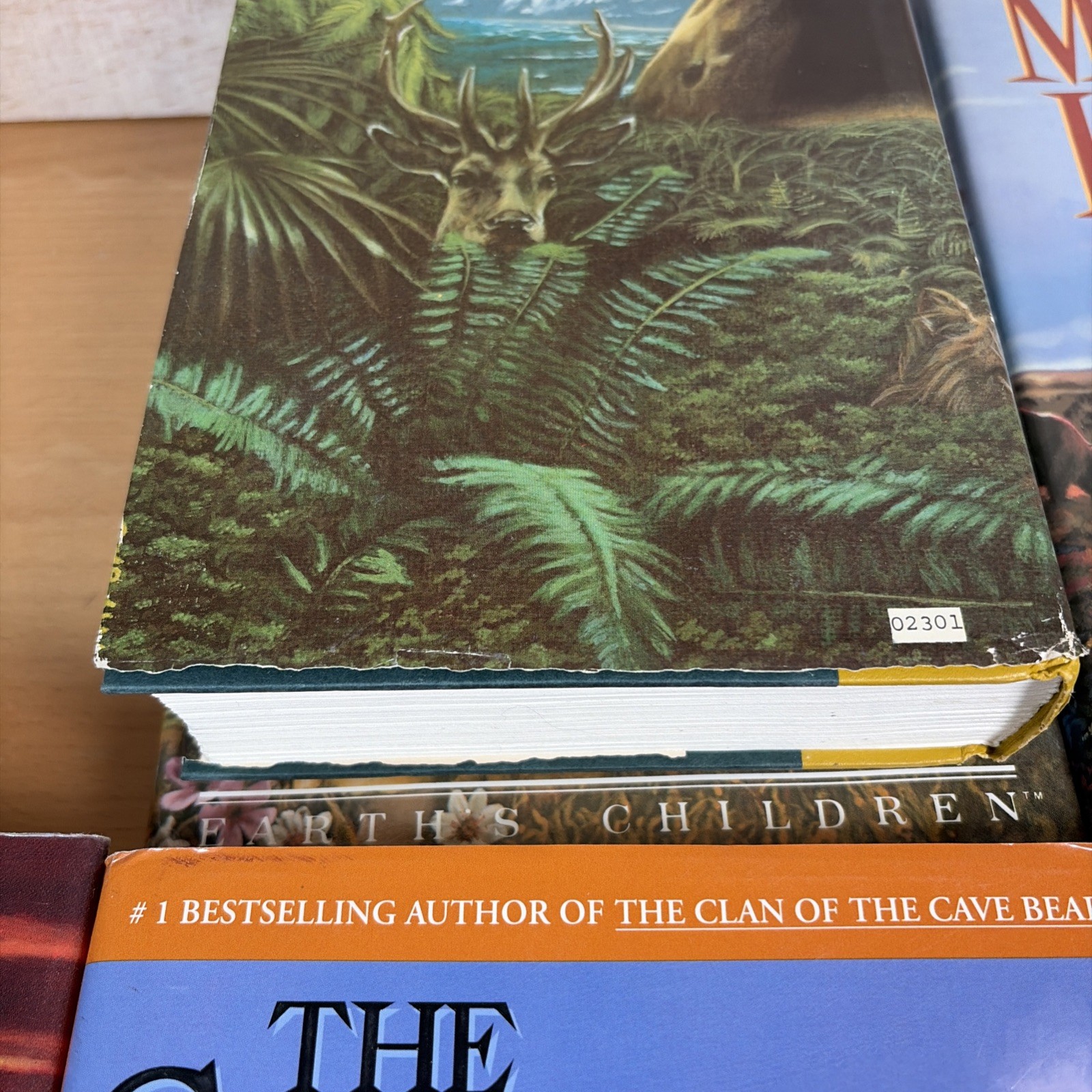 Complete Set Series Lot of 6 Earth’s Children Books by Jean Auel HARDCOVER
