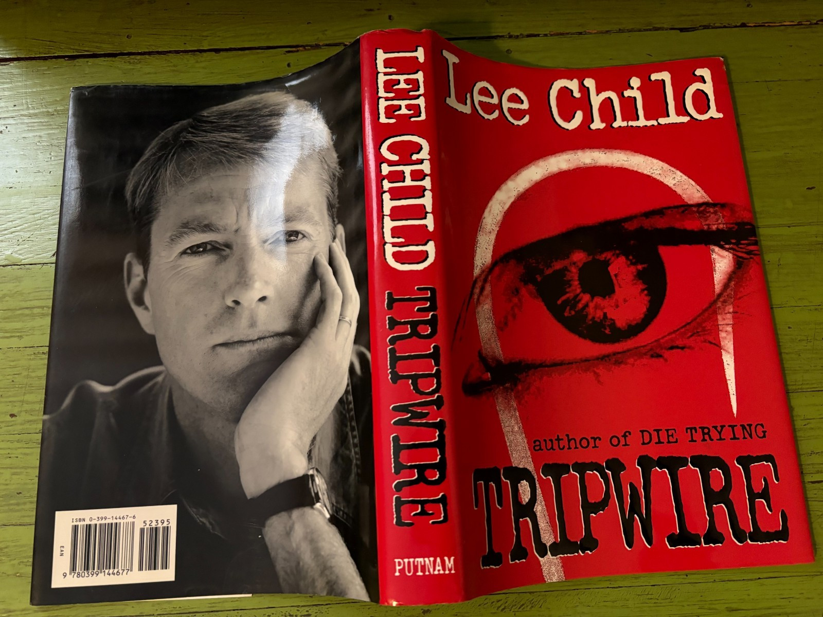 Lee Child Tripwire Jack Reacher Series Hard Cover DJ Very Good