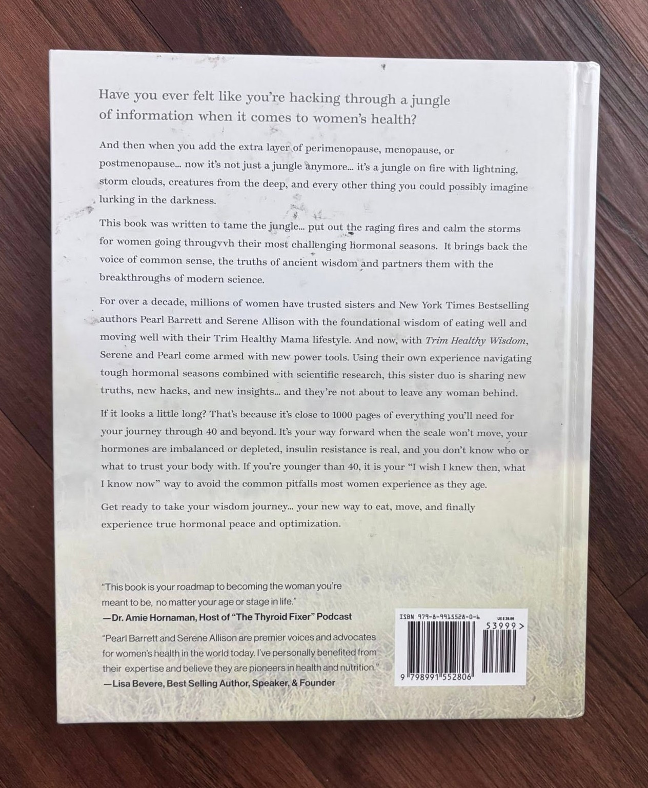 Trim Healthy Wisdom Book – A Journey of Hormone Harmony and Lasting Wellness