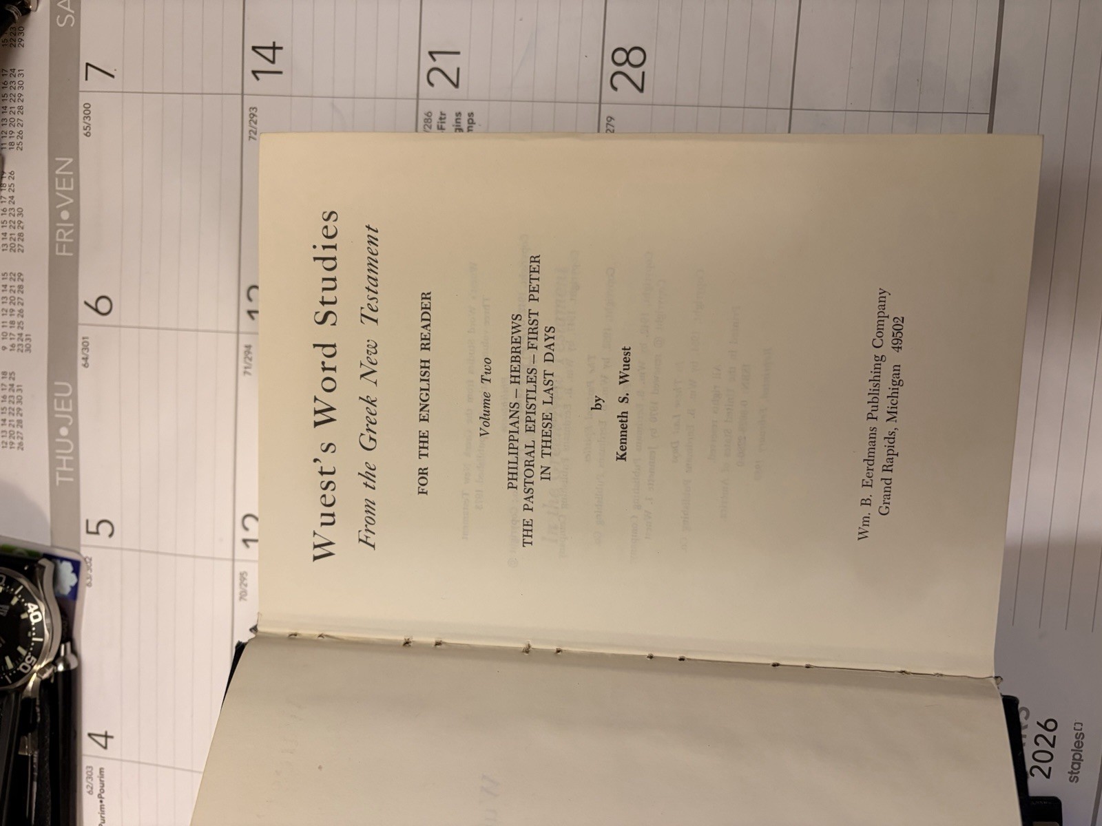 „Word Studies in The Greek New Testament“ 4 Volumes, by Kenneth S. Wuest