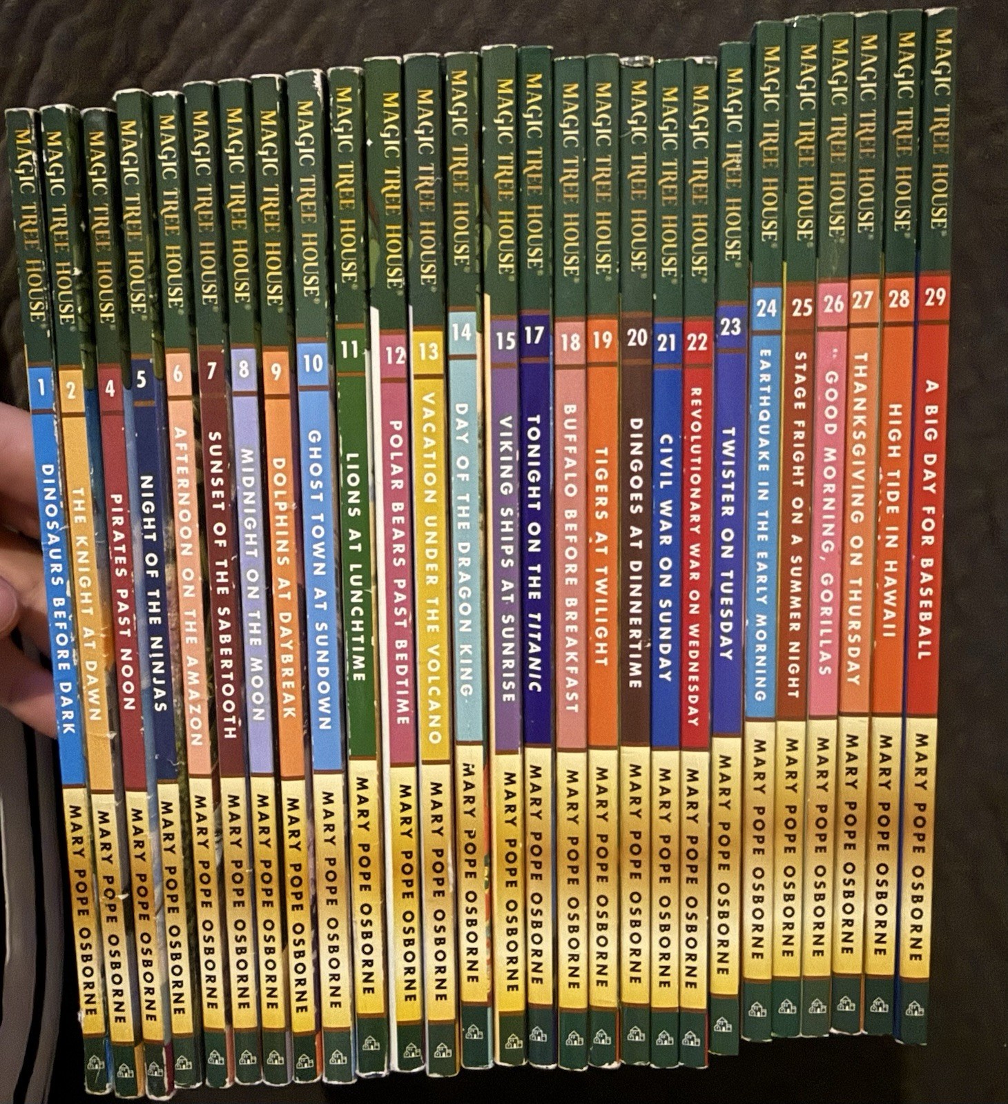 Magic Tree House 1–29 Missing 3 And 16