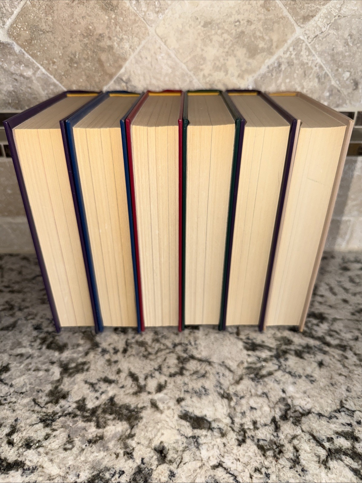 Reader’s Digest Condensed Books Lot of 6 Staging Multicolor Decor Display 2000