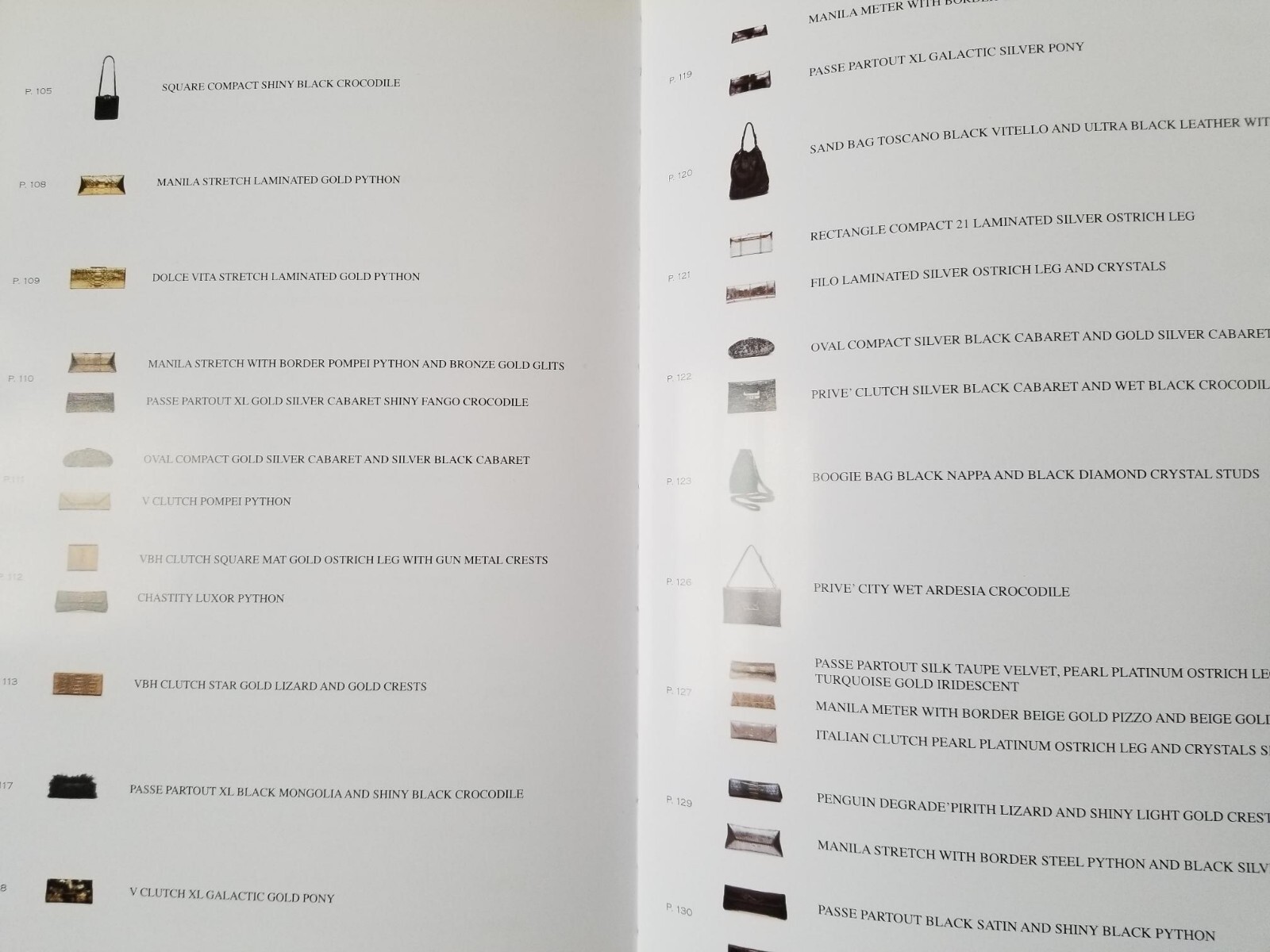 Vintage VBH Luxury Handbag, Purse, Clutch Collection Book. 154 Pages. Rare. Read