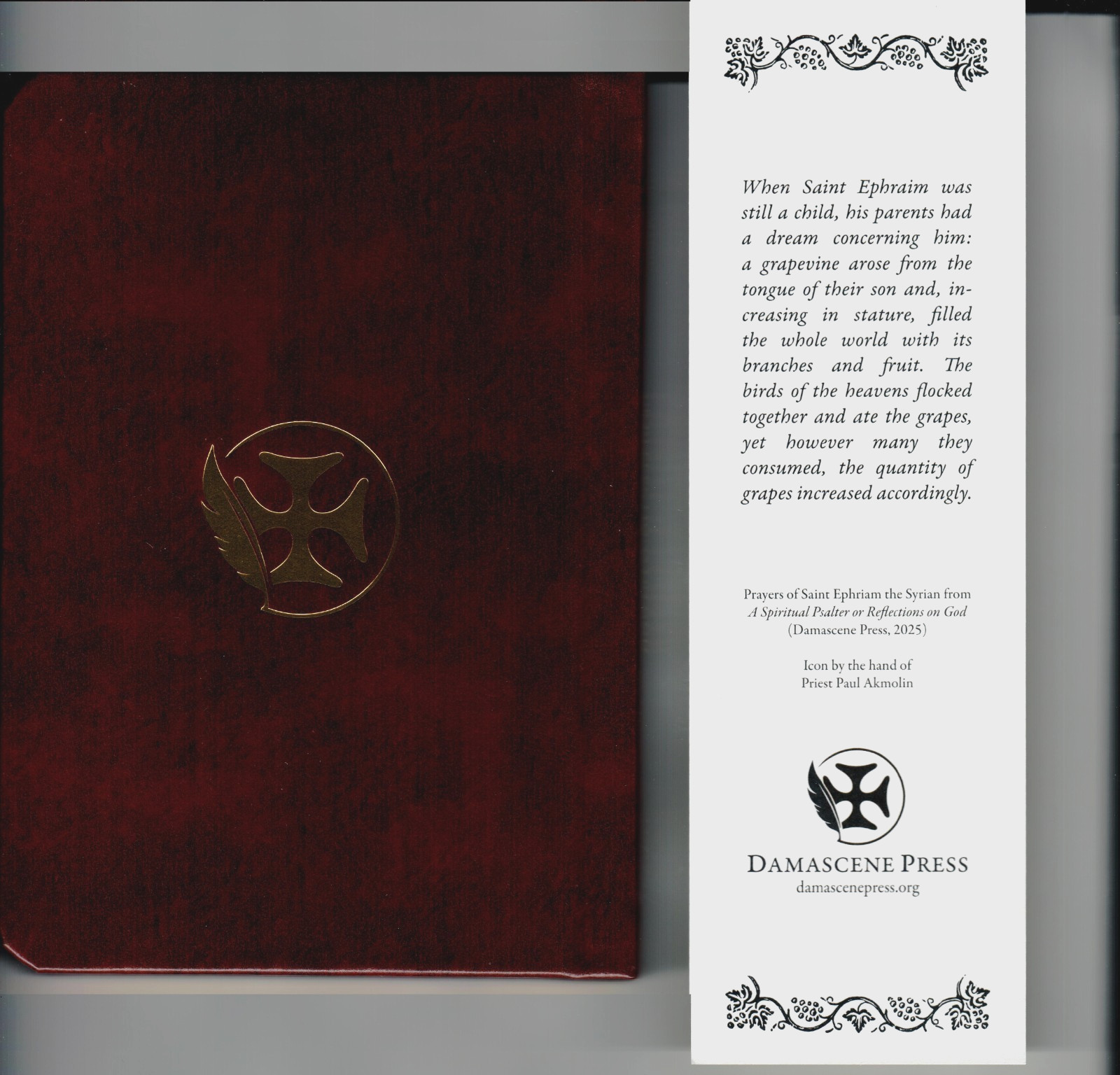 A Spiritual Psalter or Reflections on God (Hardcover) with Prayer Bookmark -NEW