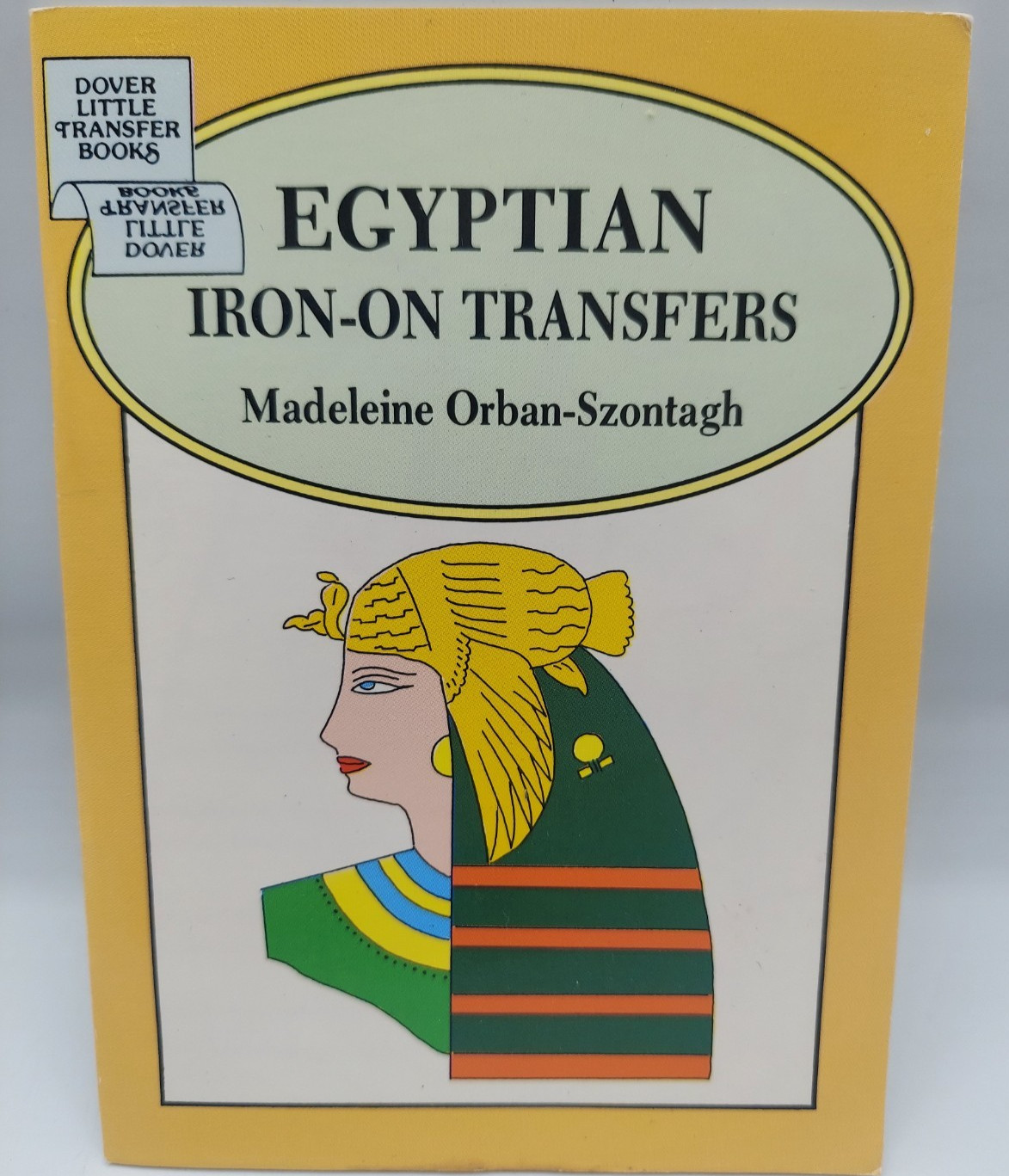 1994 Egyptian Iron-On Transfers Mini Book By Madeleine Orban-Szontagh