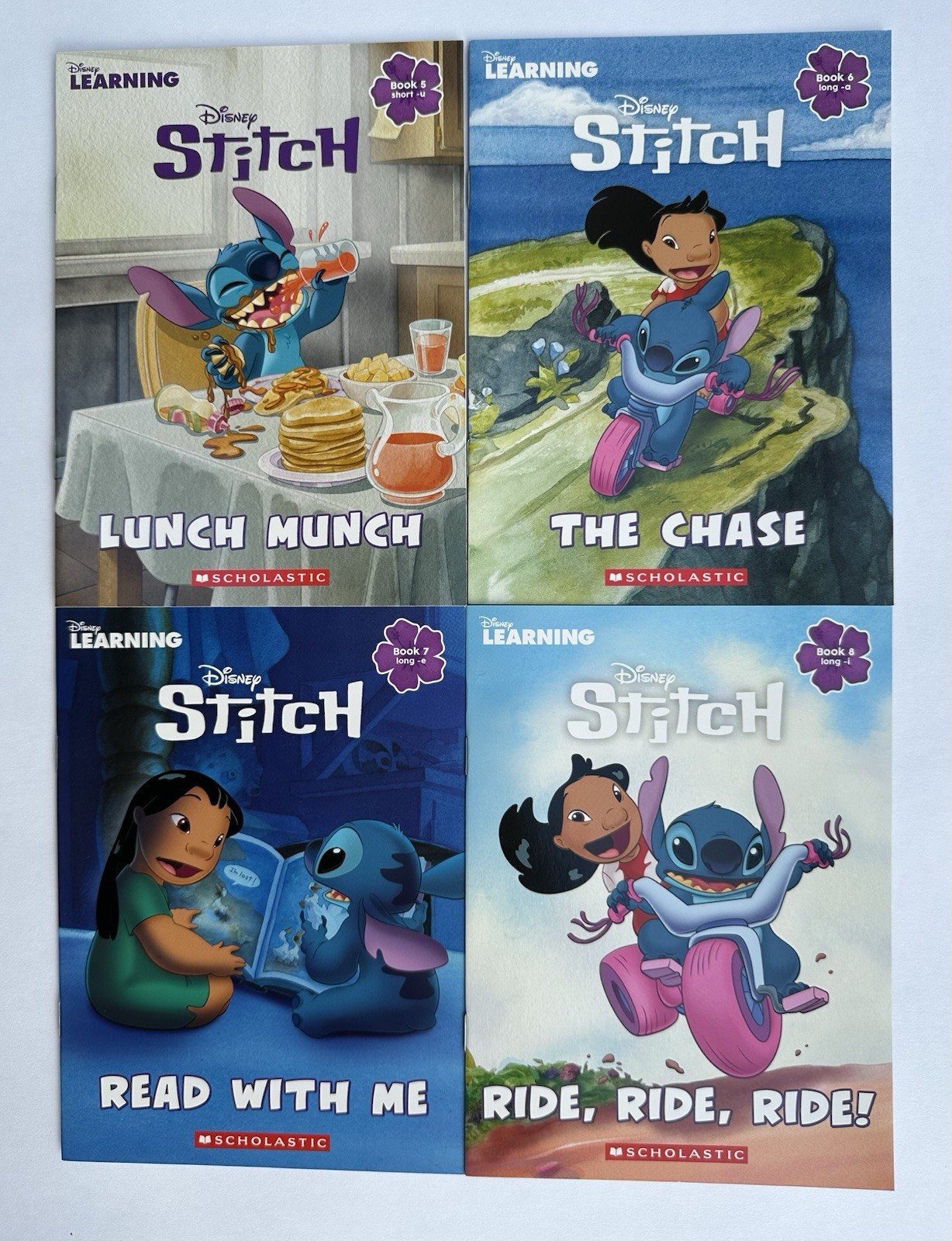 Lilo and Stitch Phonics Childrens Books Learning to Read Early Readers Lot 12
