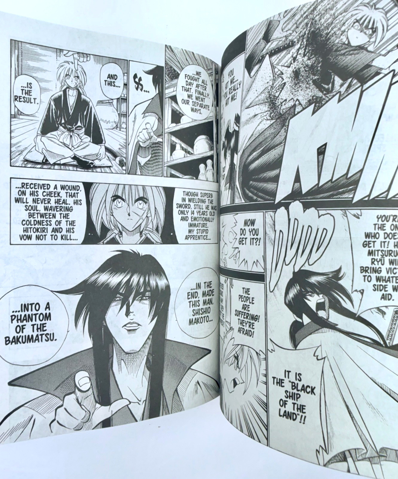 Rurouni Kenshin 3-in-1 Volumes 4, 5, 6, 10, 11, 12 Paperback Books