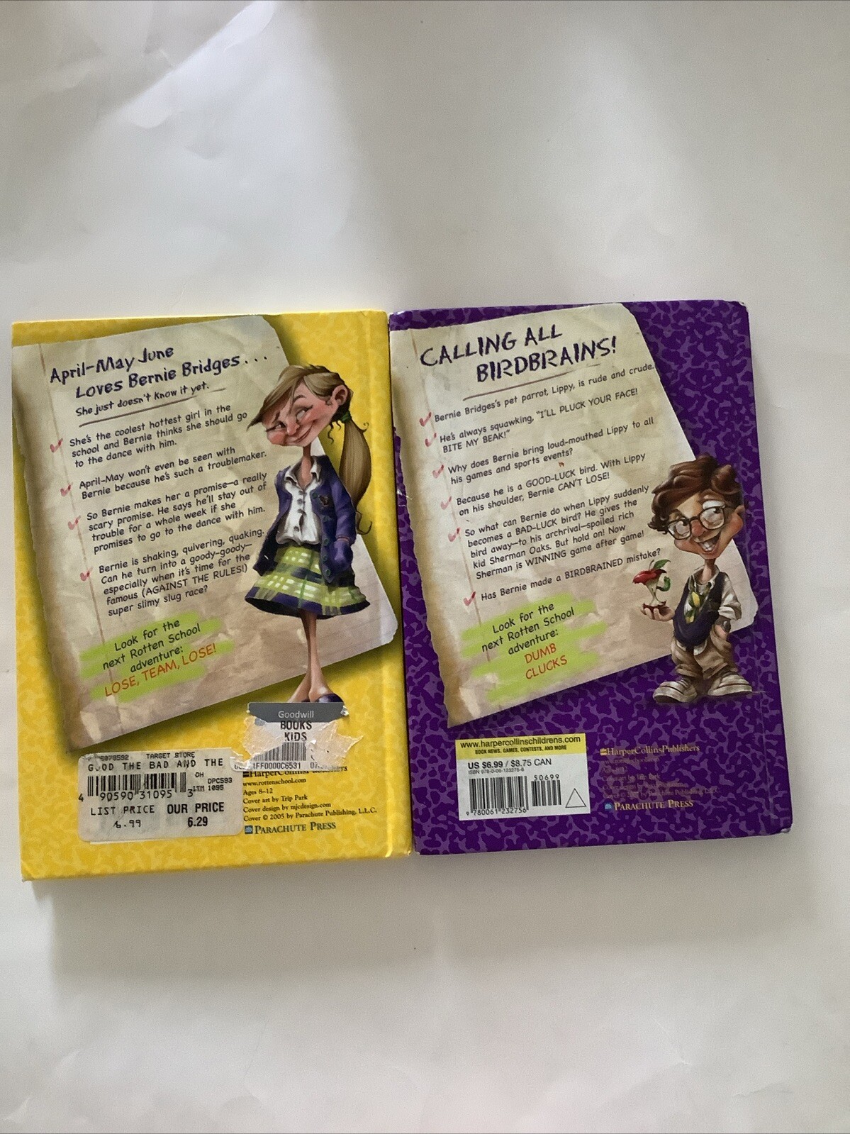 RL Stine Rotten School Series Lot Of 2 #3 #15