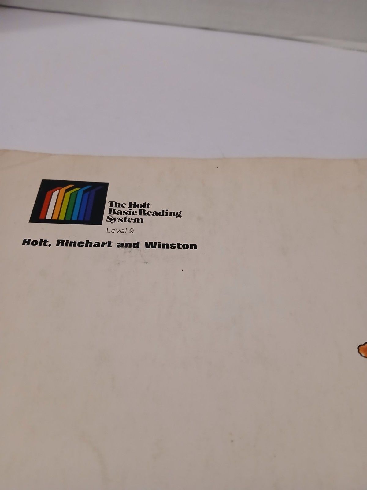 The Safest Place Bernice Myers 1973 Holt Basic Reading Level 9