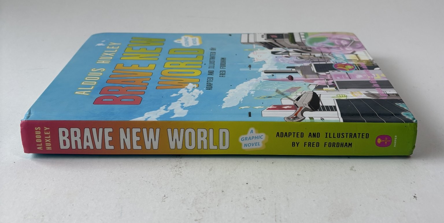 Brave New World Aldous Huxley 2022 First Edition Graphic Novel HarperCollins