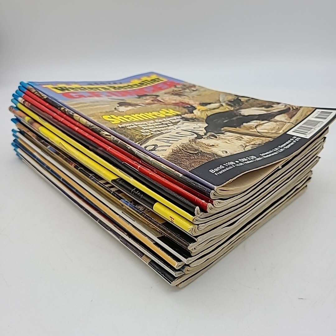 19 BASTEI Western-Bestseller G.F. Unger Pulp Fiction German Booklets Books