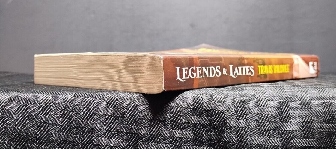 Legends and Lattes Travis Baldree 2022 Cozy Fantasy Hardcover VG