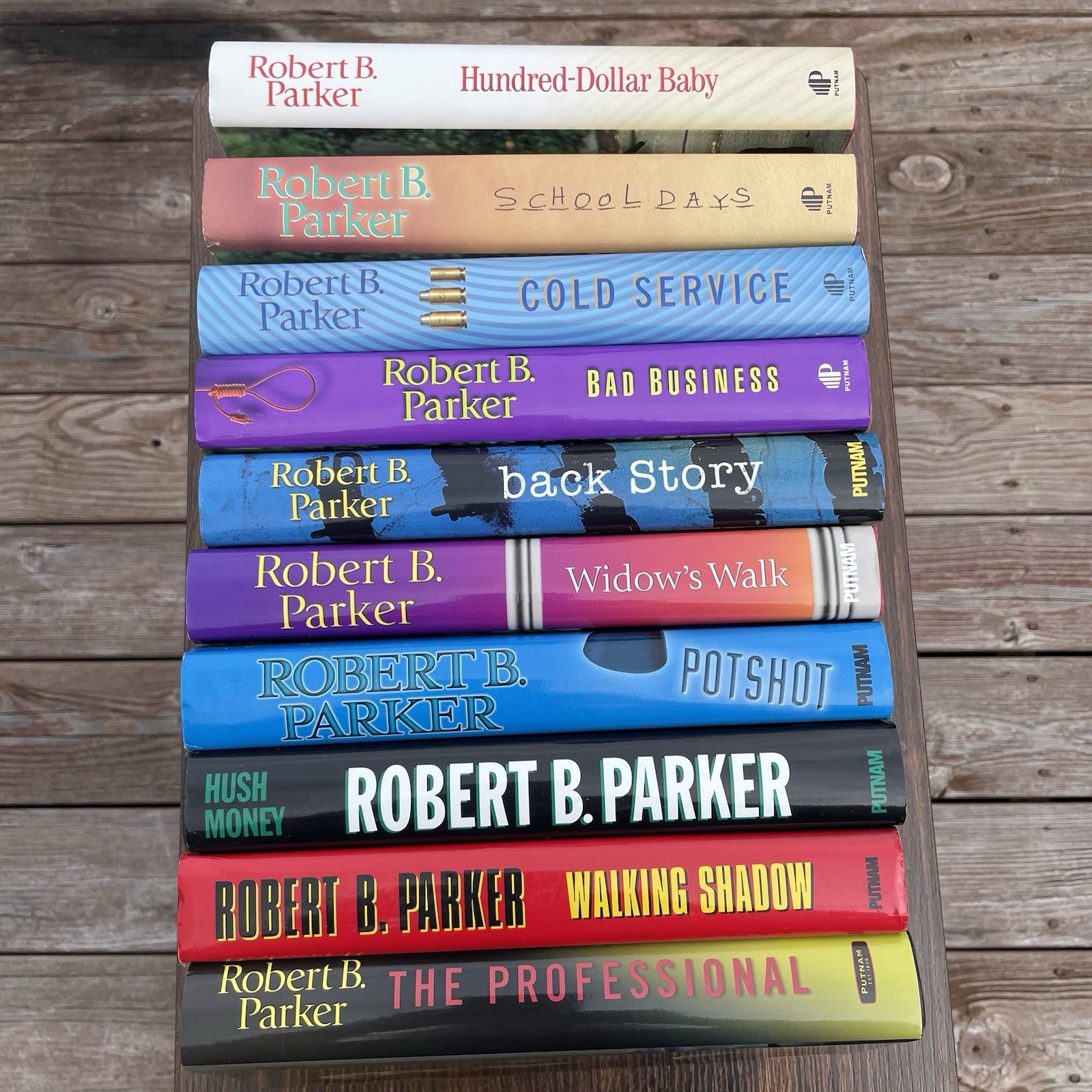 Robert B Parker Lot of 10 Spenser Novels HC See Photos for Titles Unread New DC