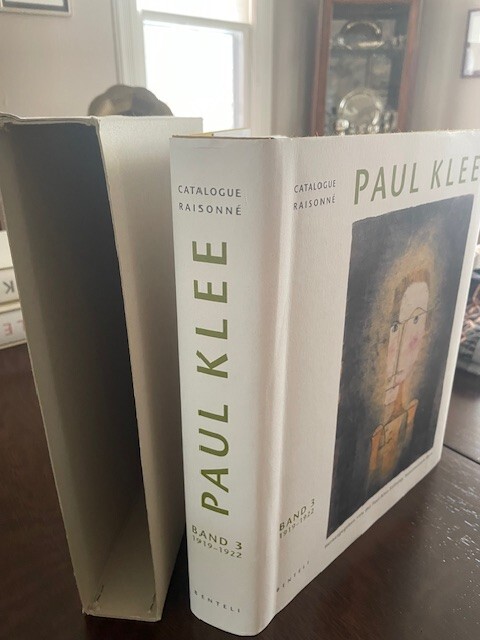 Paul Klee Catalogue Raisonné Vol. 3, 1919-22, 544 pages, color reproductions