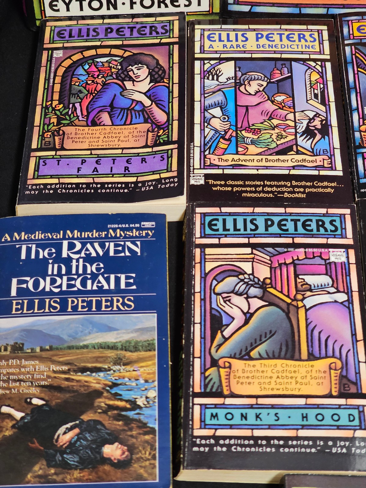 16 Brother Cadfael Chronicles by Ellis Peters Medieval Murder Mysteries HC & PB