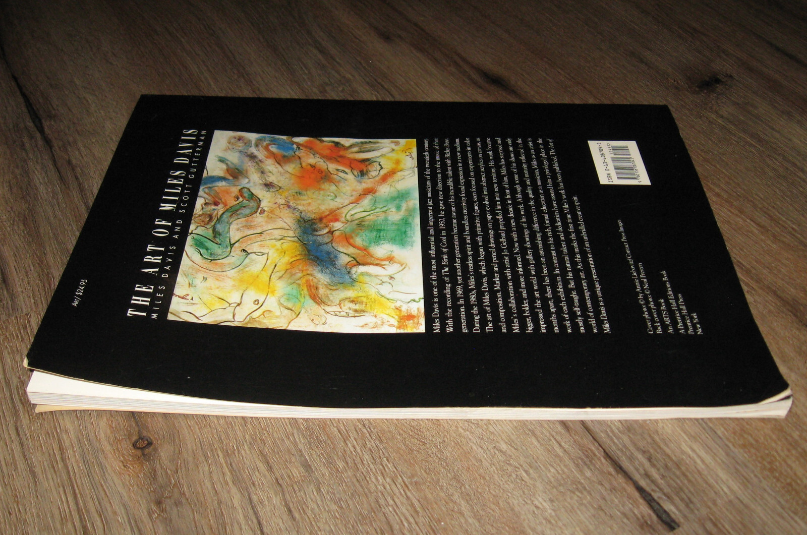 1991 The Art of Miles Davis large pb BOOK paintings 88 pages! Scott Gutterman