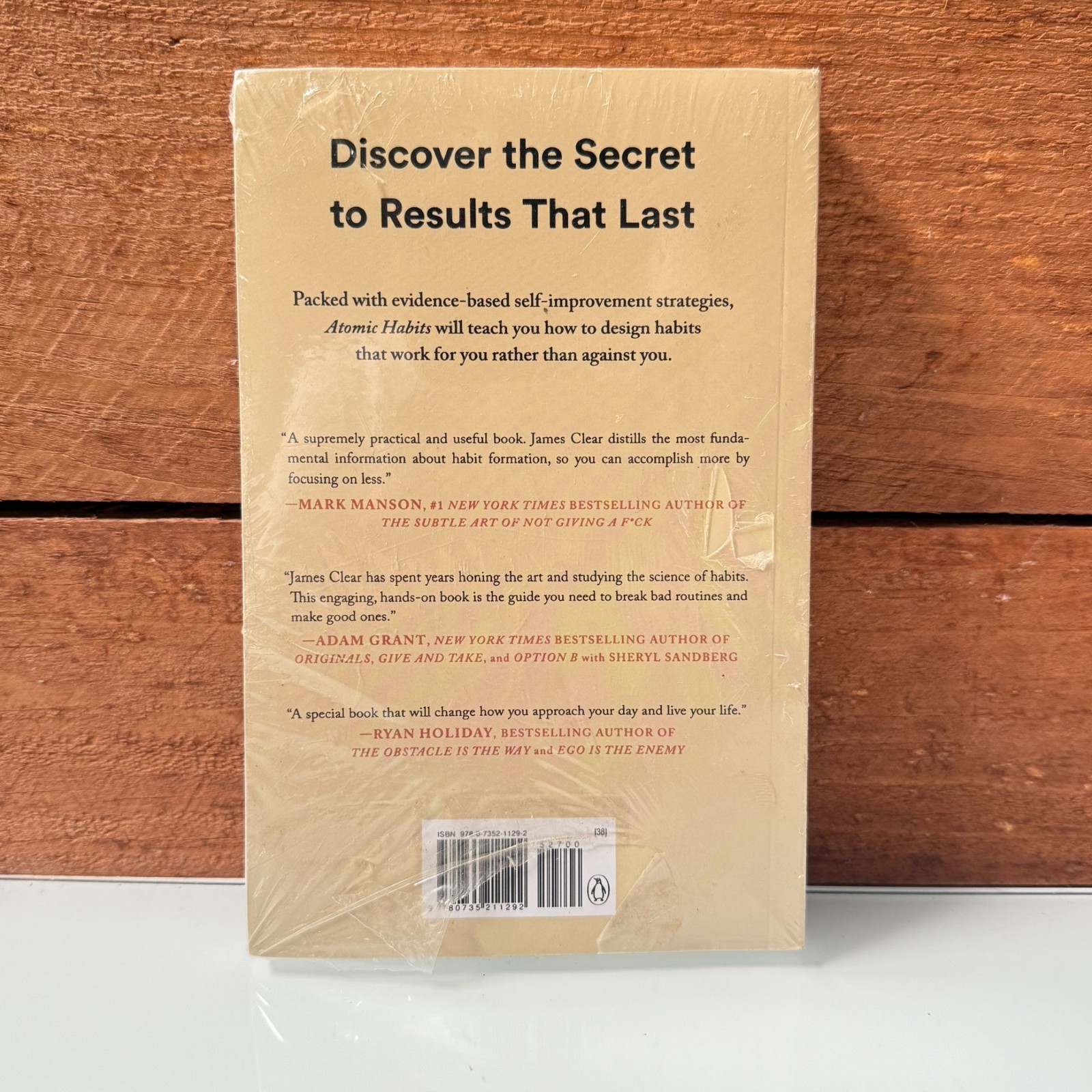 Atomic Habits by James Clear (Paperback) Build Good Habits Break Bad Ones