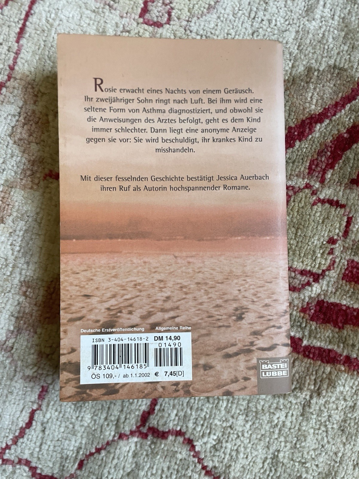 German Novel Aber Mutter weinet Sehr…By Jessica Auerbach Paperback