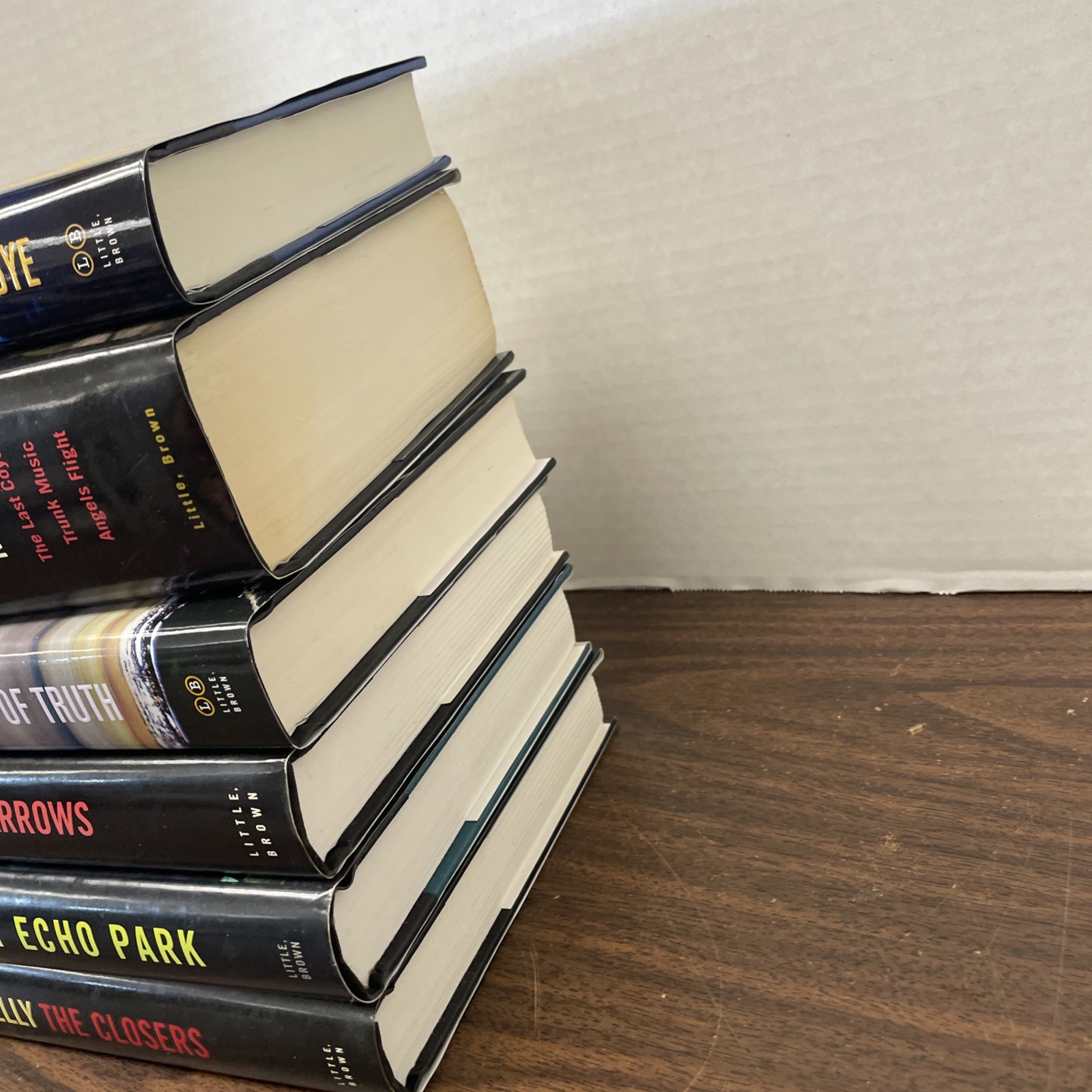Michael Connelly Lot of 6 Hardcover Harry Bosch Series (See Photos for Titles)
