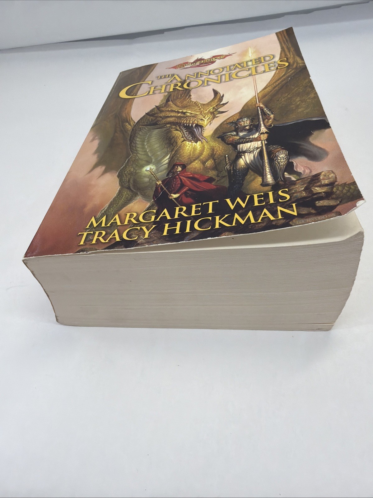 The Annotated Chronicles Paperback Margaret., Hickman, Tracy Weis