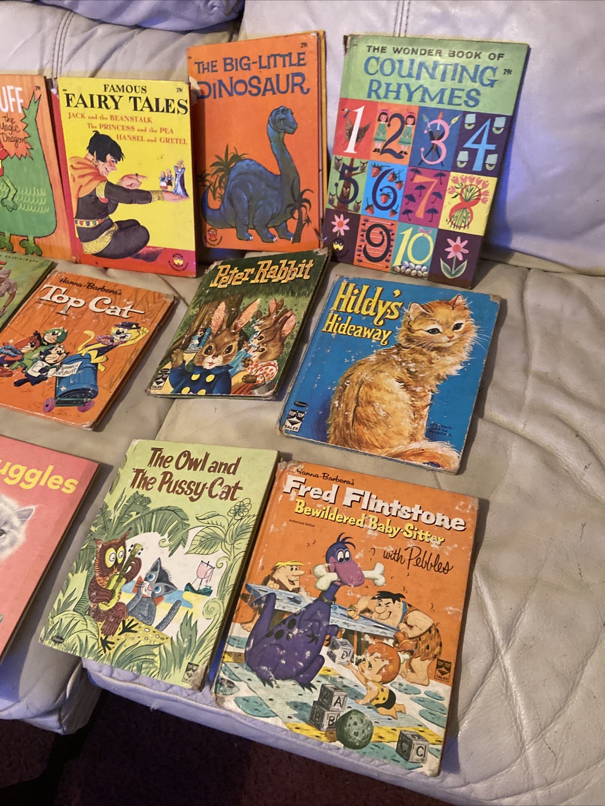 Lot of 21 Vintage Children’s Books 1950s 60s 70s Wonder Books Tip-top Rand Mcnal