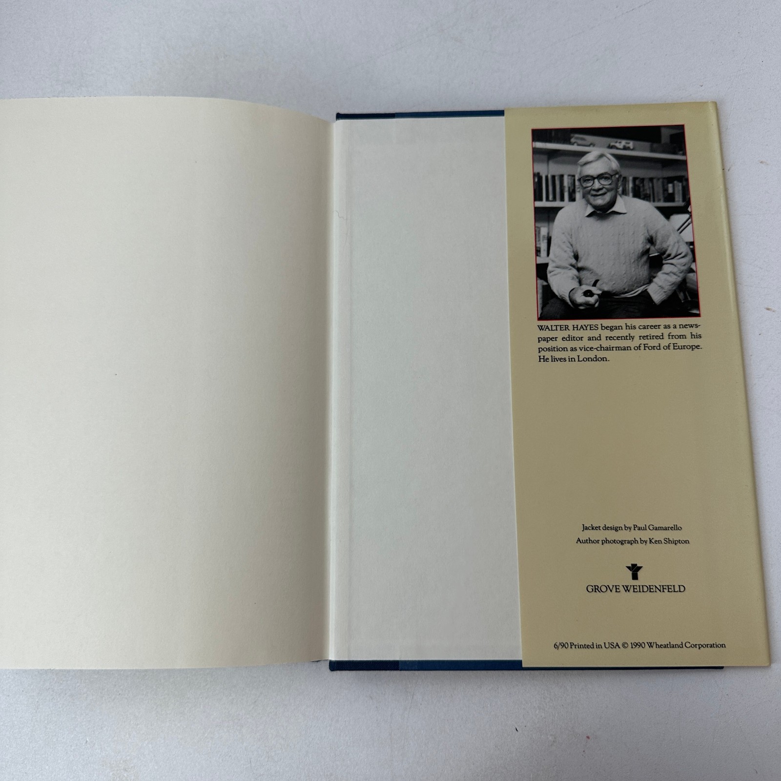 Henry : A Life of Henry Ford II by Walter Hayes (1990, Hardcover) First Edition