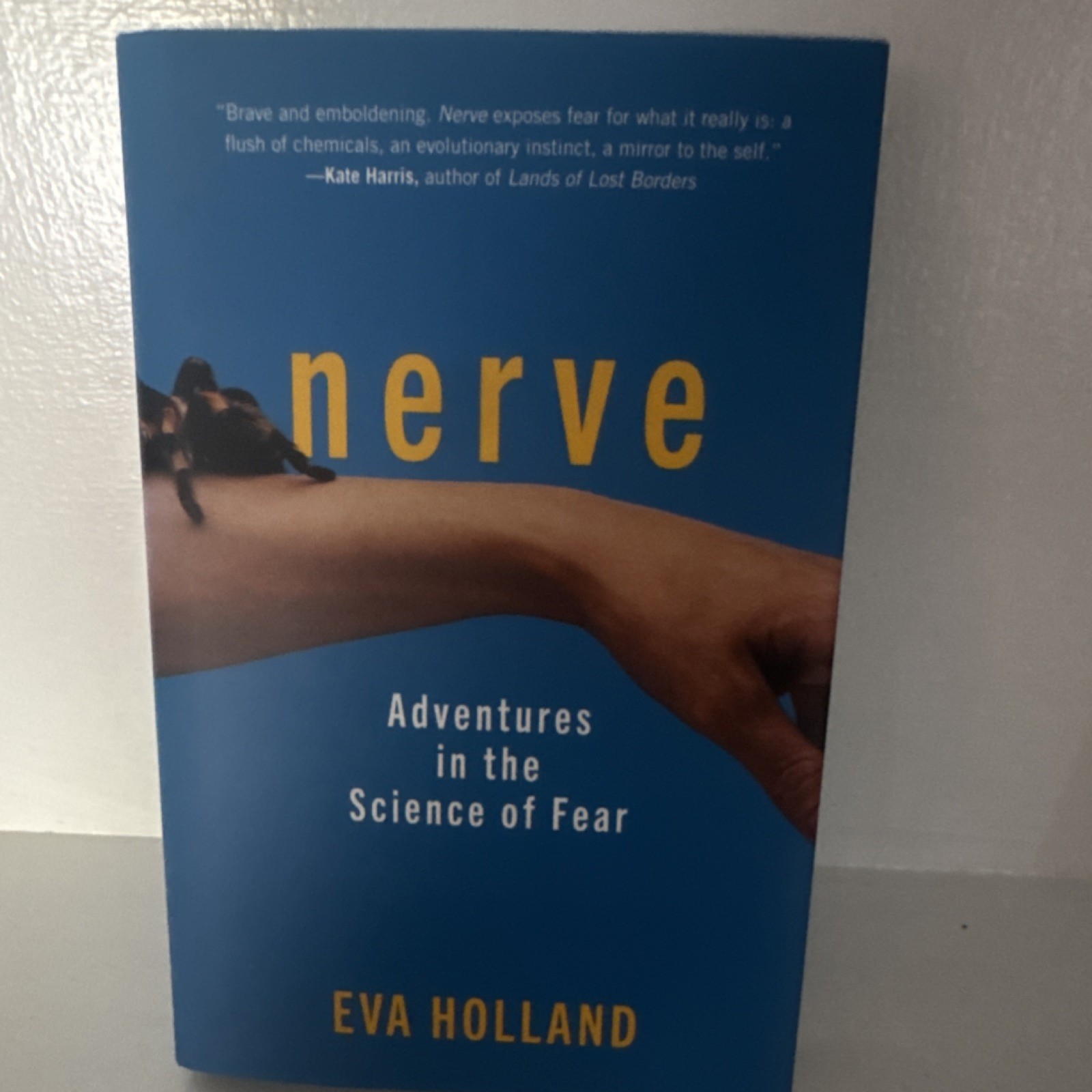 Nerve by Eva Holland Hardcover Science Psychology Neuroscience 2020