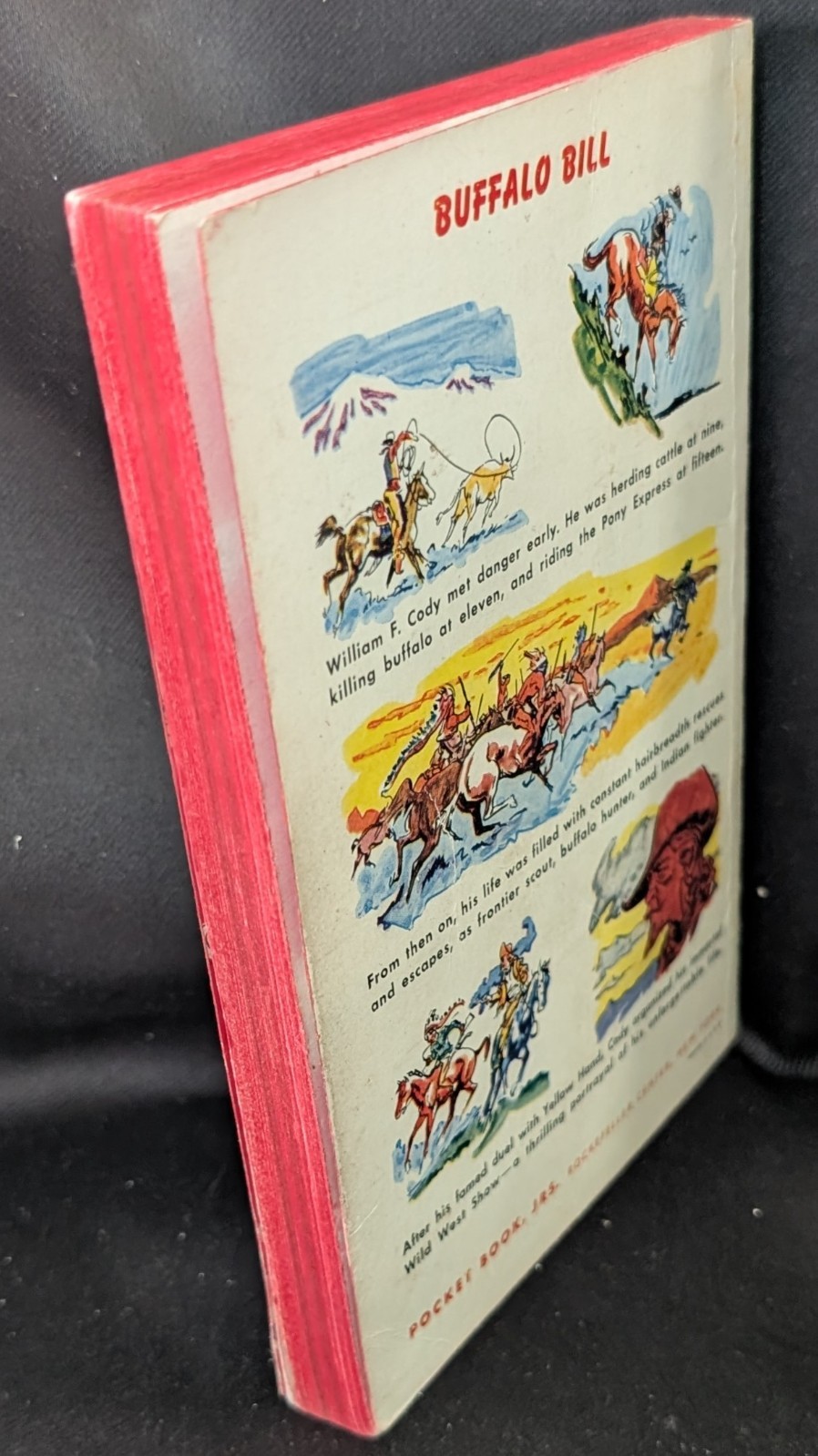 Buffalo Bill by Shannon Garst Pocket Books ket Book Jr. #J48 c1950 Paperback