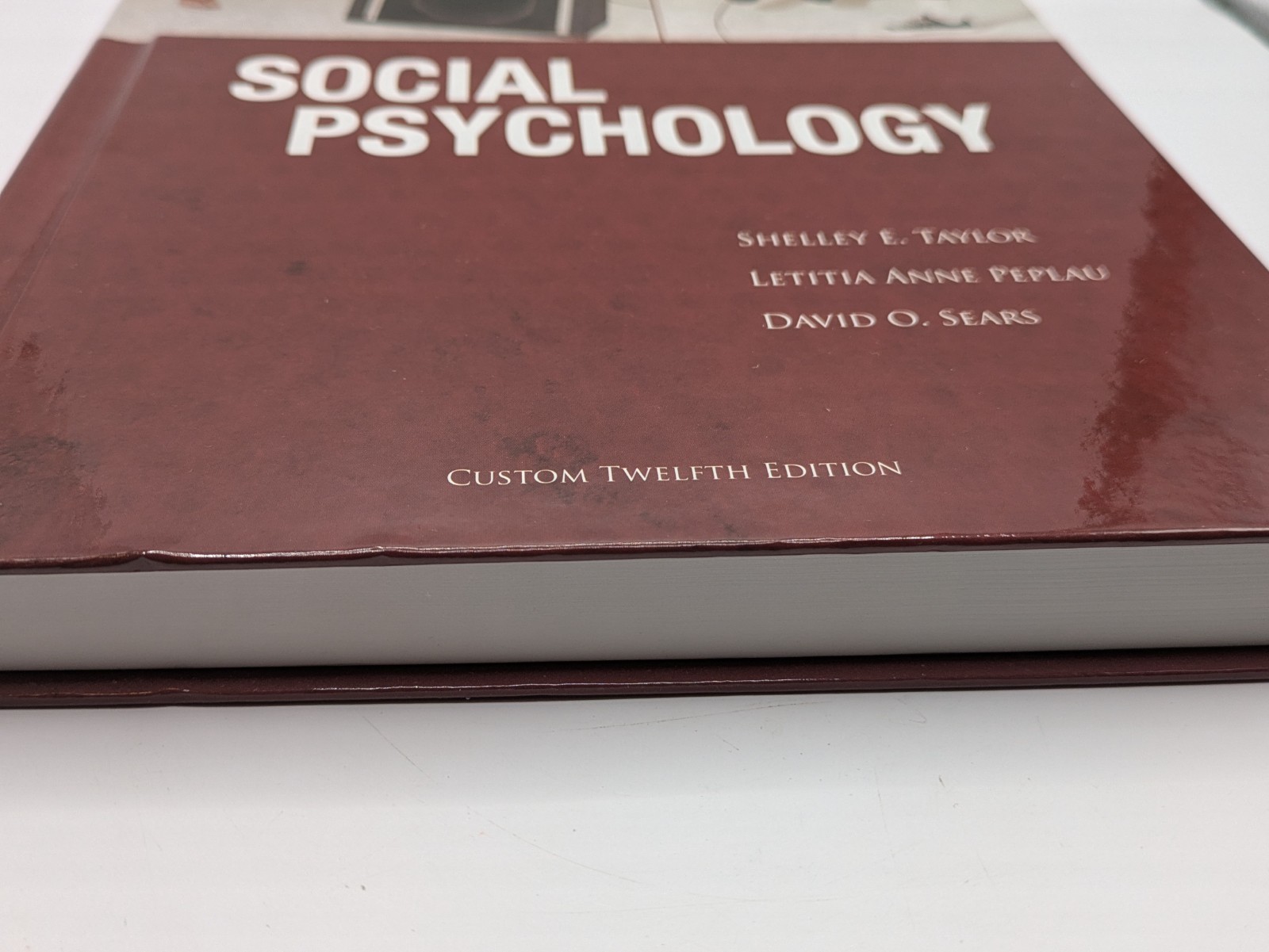 Social Psychology Custom Book Twelfth Edition Shelley E Taylor UNUSED!