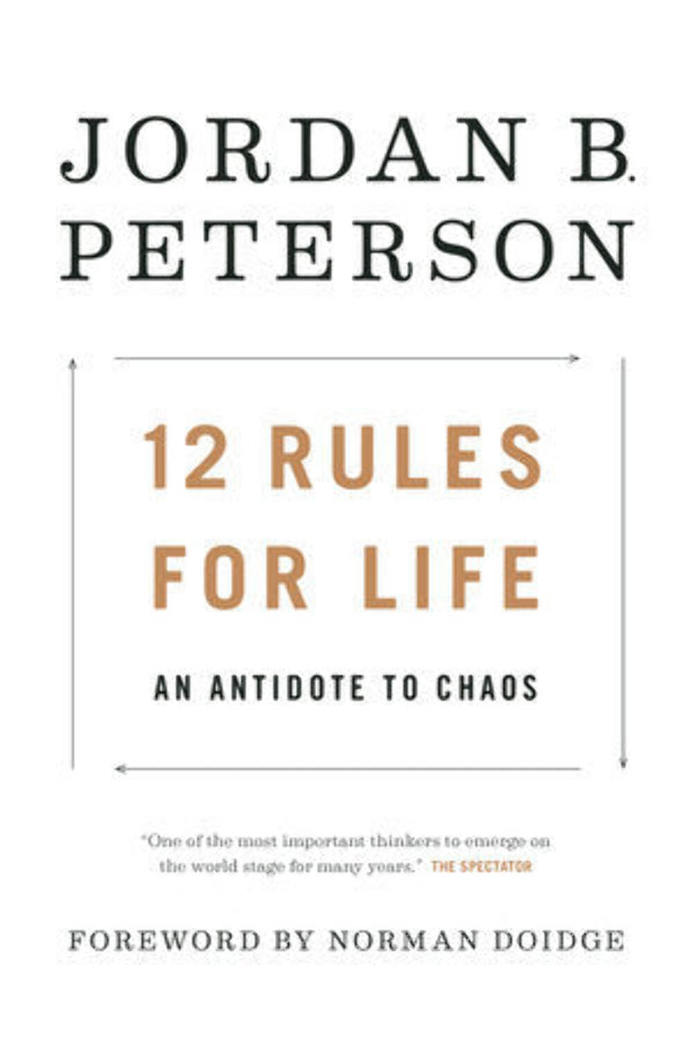 Rules for Life #1 12 Rules for Life: An Antidote to Chaos Jordan B. Peterson(201