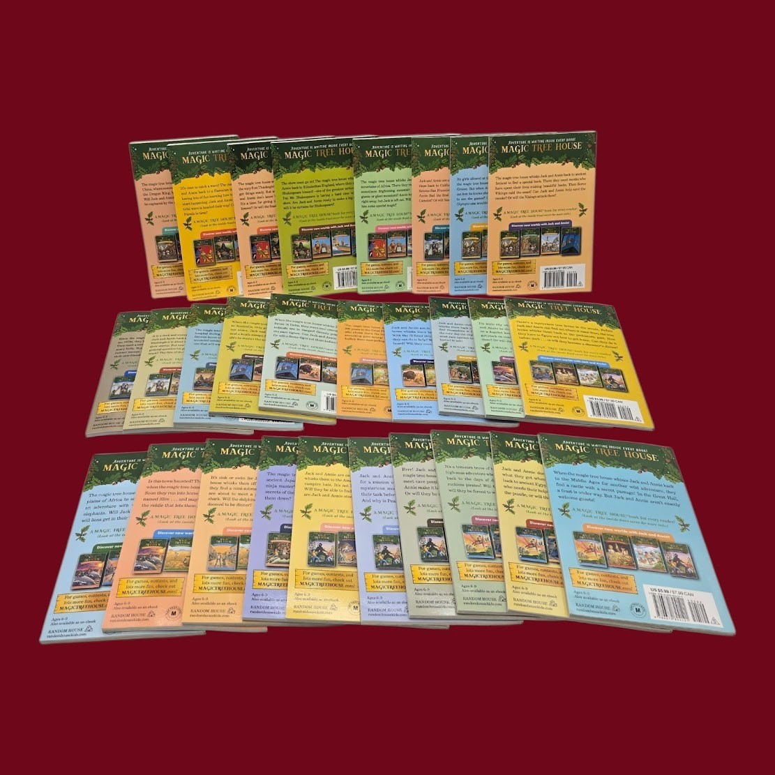 Set 4A: Magic Tree House A Library of Books 1-28 – Mary Pope Osborne Collection