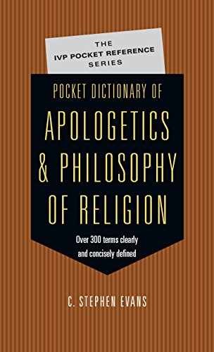 Pocket Dictionary of Apologetics & – Paperback, by Evans C. Stephen – Very Good