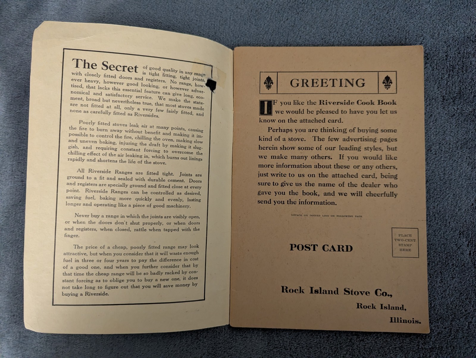 Lot 3 VTG advertising cookbooks Riverside Hamilton Beach Pillsbury 1920s-1950s