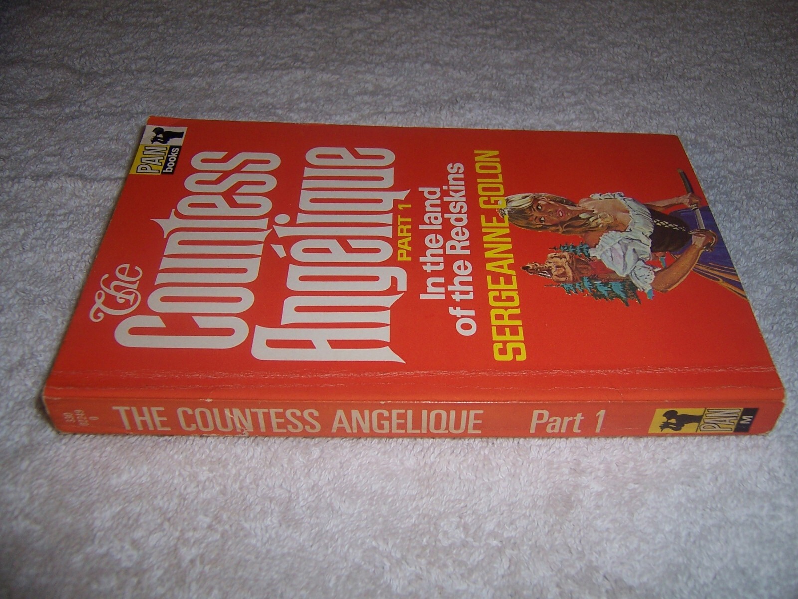 Countess Angelique Part 1 In Land of Redskins Sergeanne Golon pb 1967 Pan Books