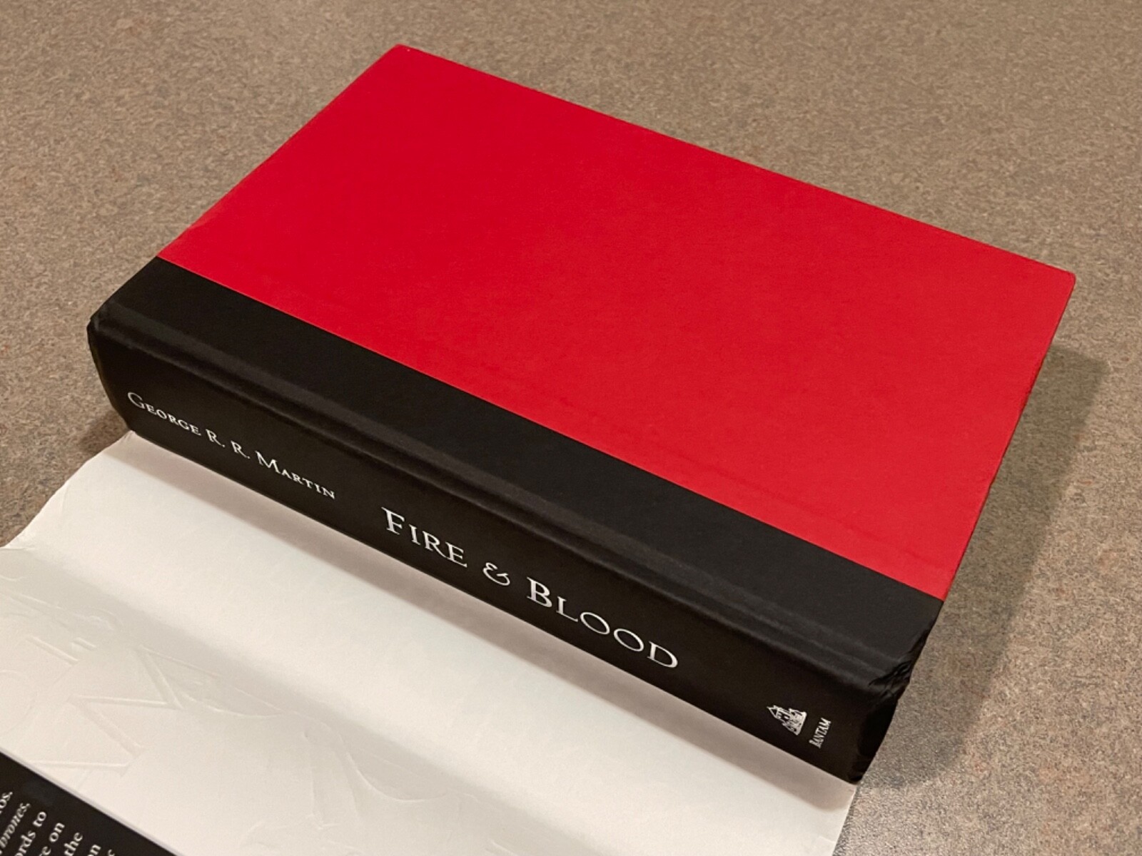 Fire & Blood by George R. R. Martin (1st Edition, 1st Print HC) HotD, GoT, SoIaF
