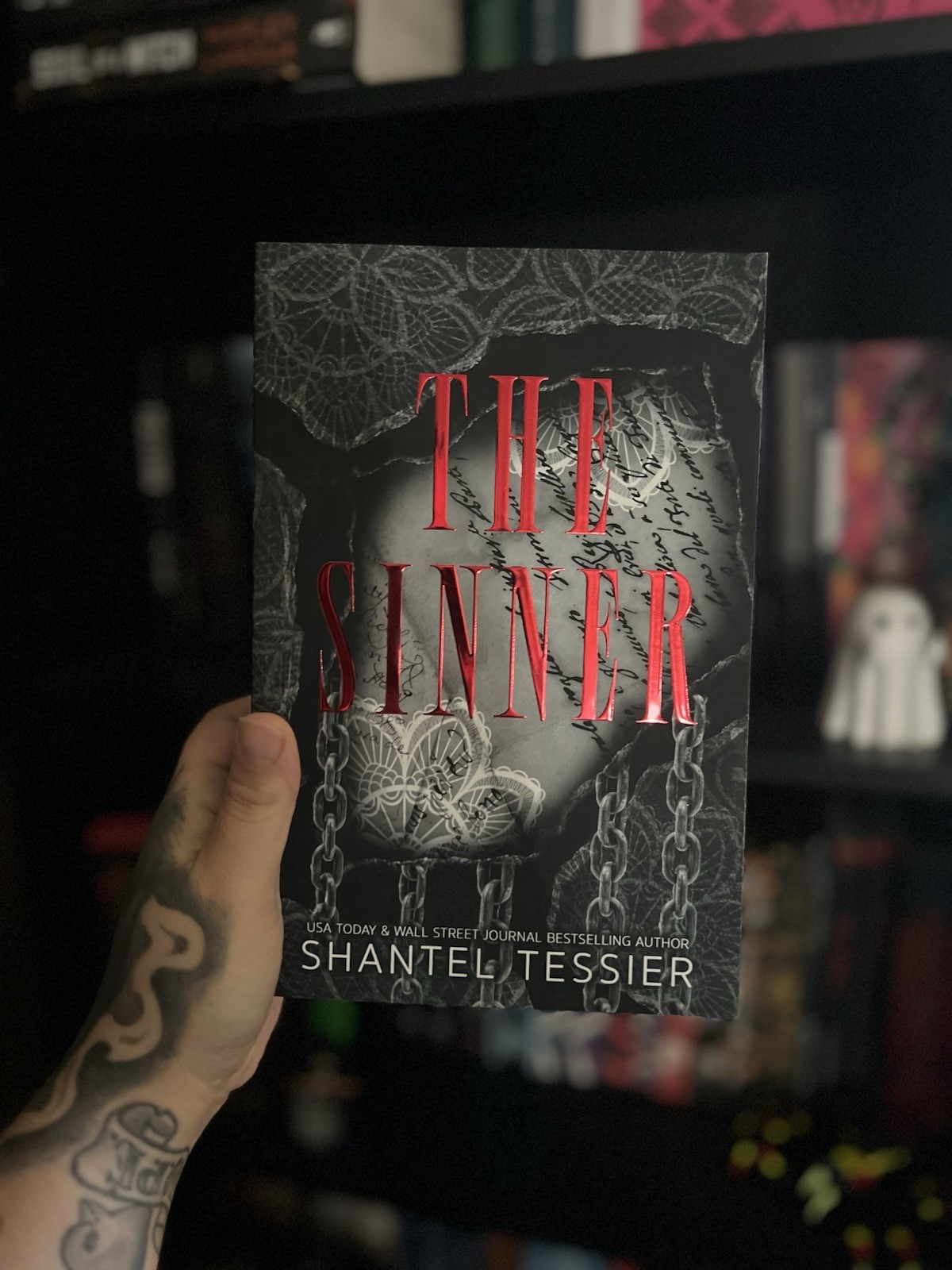 The Sinner By Shantel Tessier Signing Exclusive With Character Art
