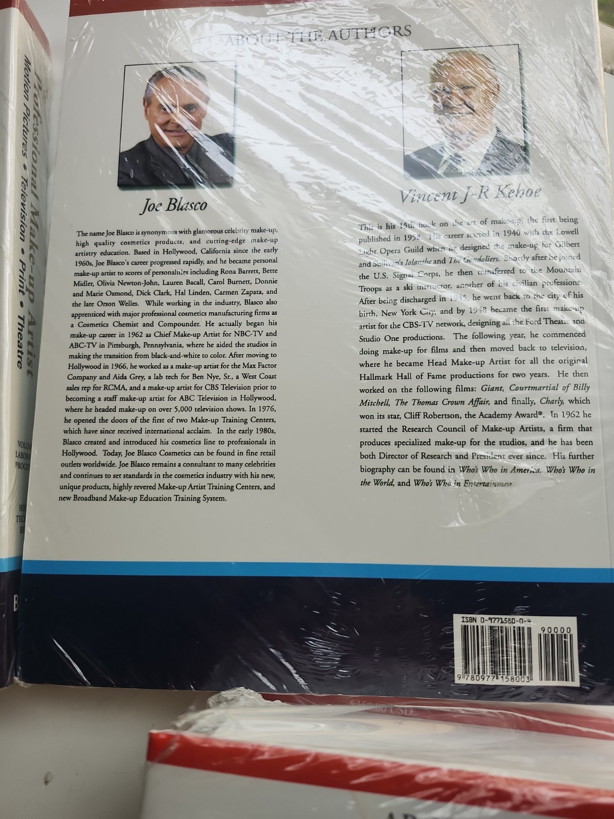 The Professional Make-up Artist 3 Volumes Joe Blasco Theatre Television SEALED