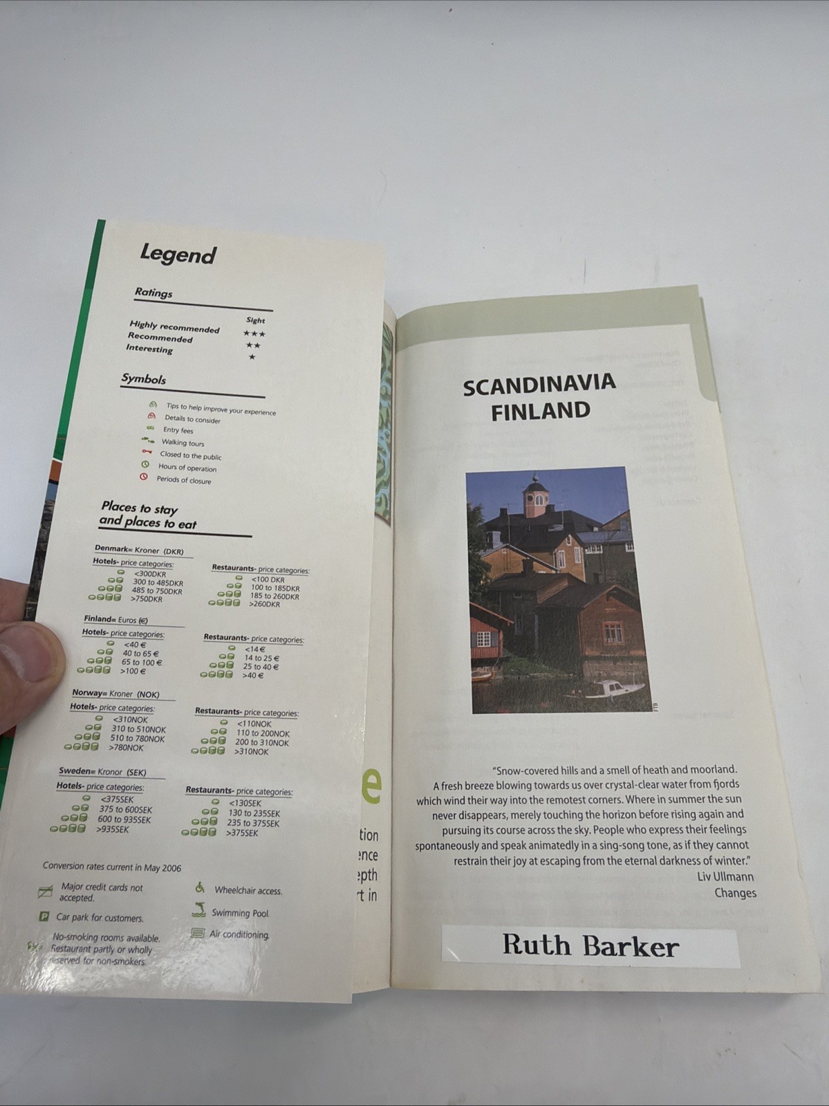 Scandinavia Green Guide 2007 (Michelin Green Guides) by Michelin Paperback Book