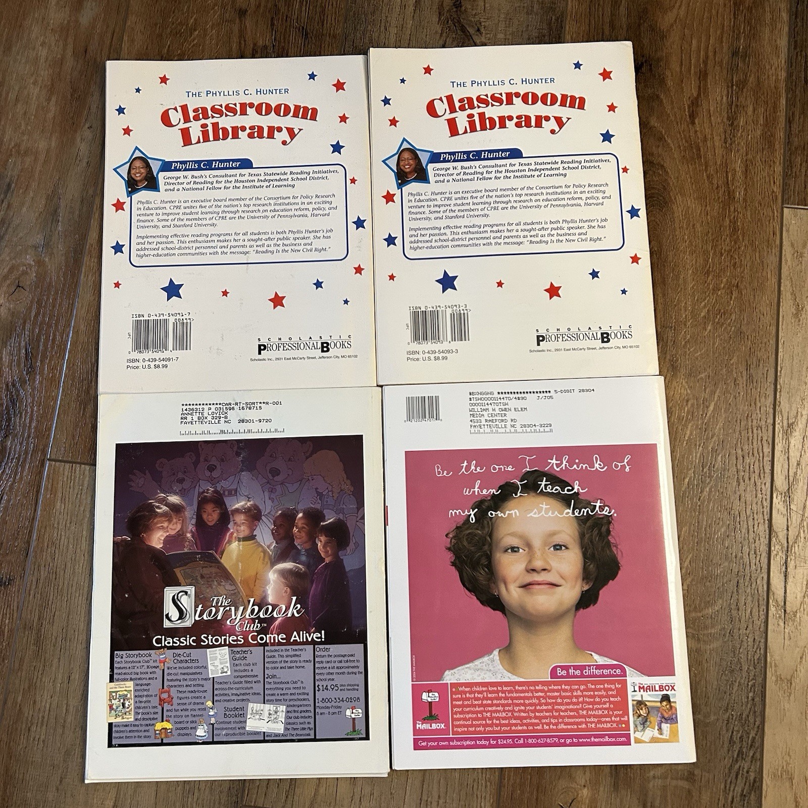 Teacher’s Helper Classroom Skills Builders Resource Book Lot Grades K-3