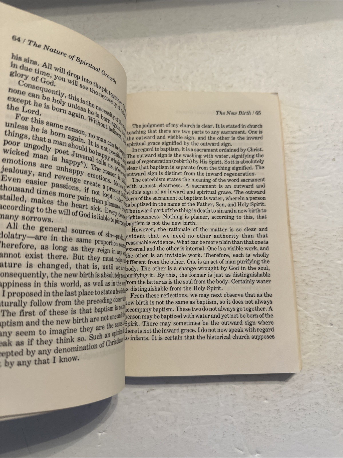 The Nature of Spiritual Growth John Wesley Library for Today’s Reader 1977