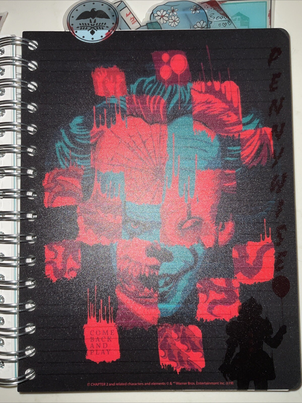 IT: Chapter 2 Spiral Journal Notebook 144 Pages With Awesome Exclusive Art