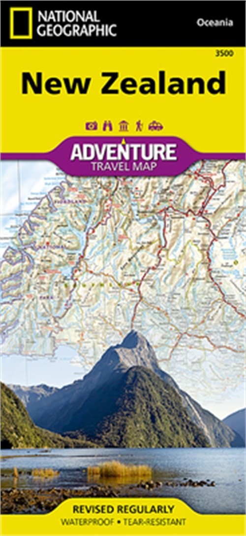 New Zealand (Sheet Map, Folded)