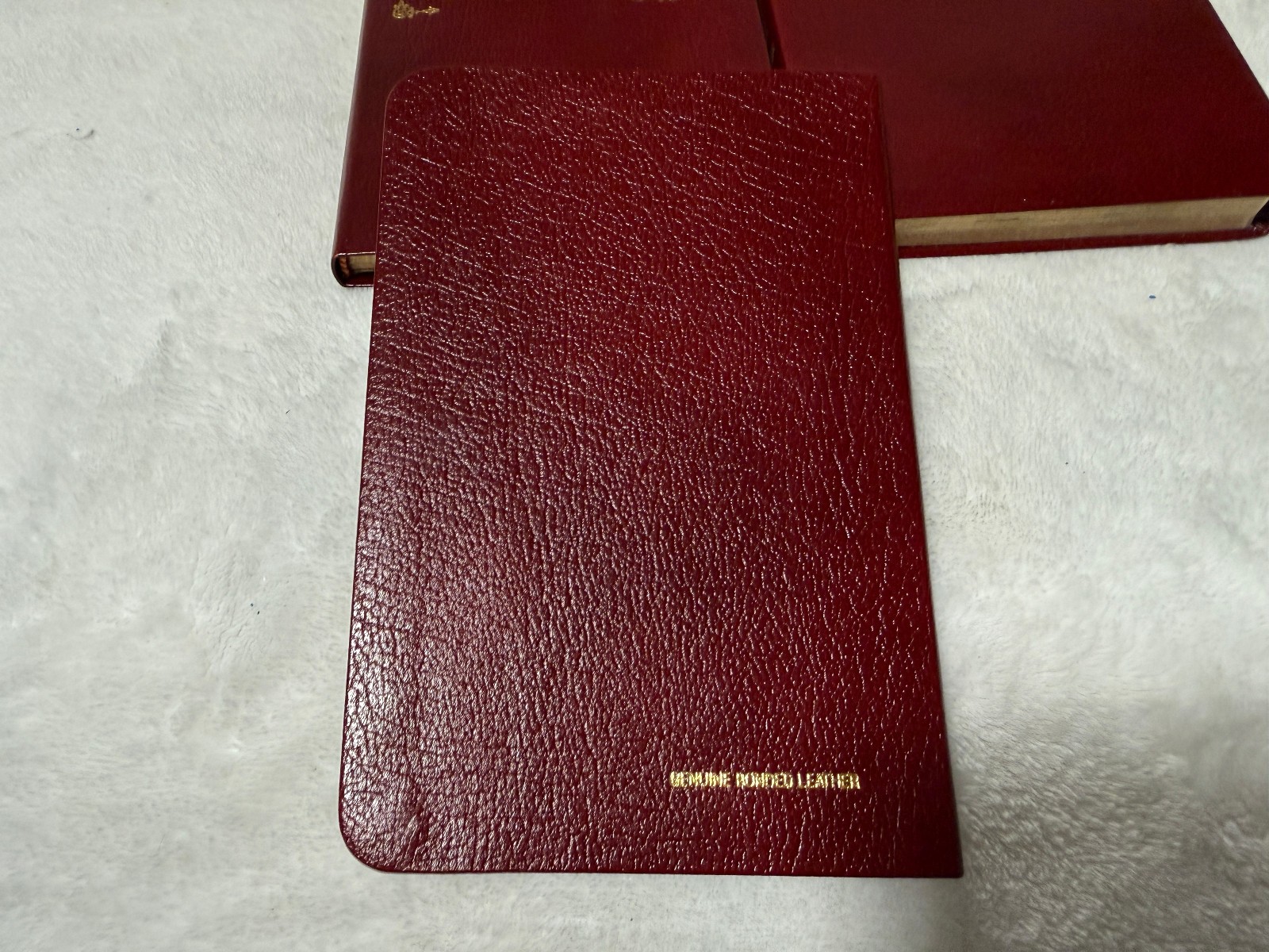GOD’S WISDOM FOR DAILY LIVING 3 BOOK BOX SET BONDED LEATHER GILDED GOLD EDGES