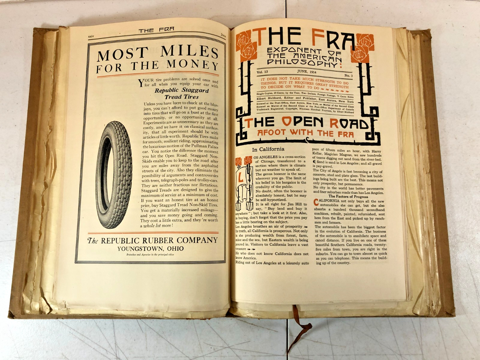 Vol 13: The FRA: Exponent of The American Philosophy, April-Sept 1914, E-119