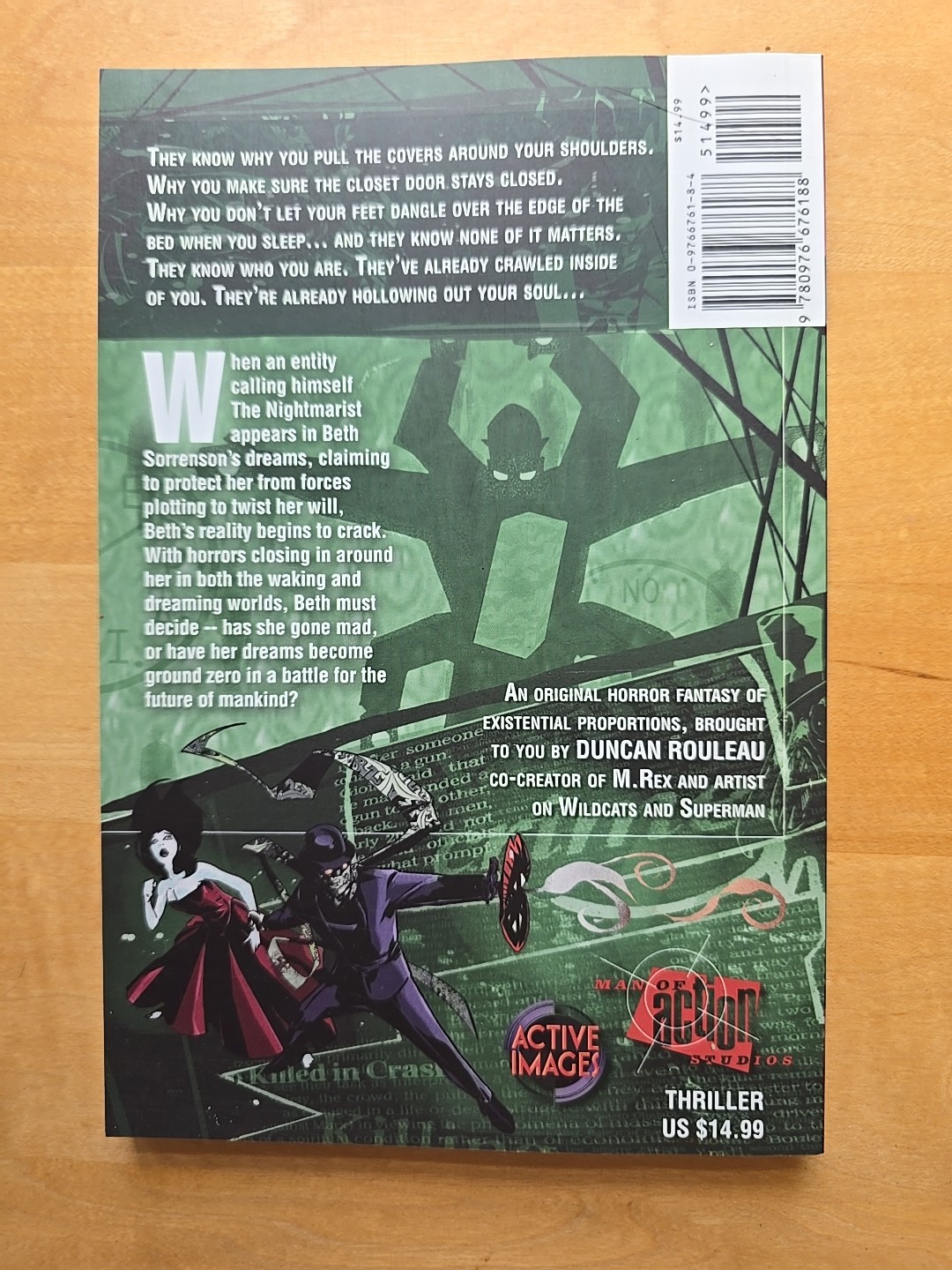 THE NIGHTMARIST By Duncan Rouleau & Duncan Rouleau *Excellent Condition*