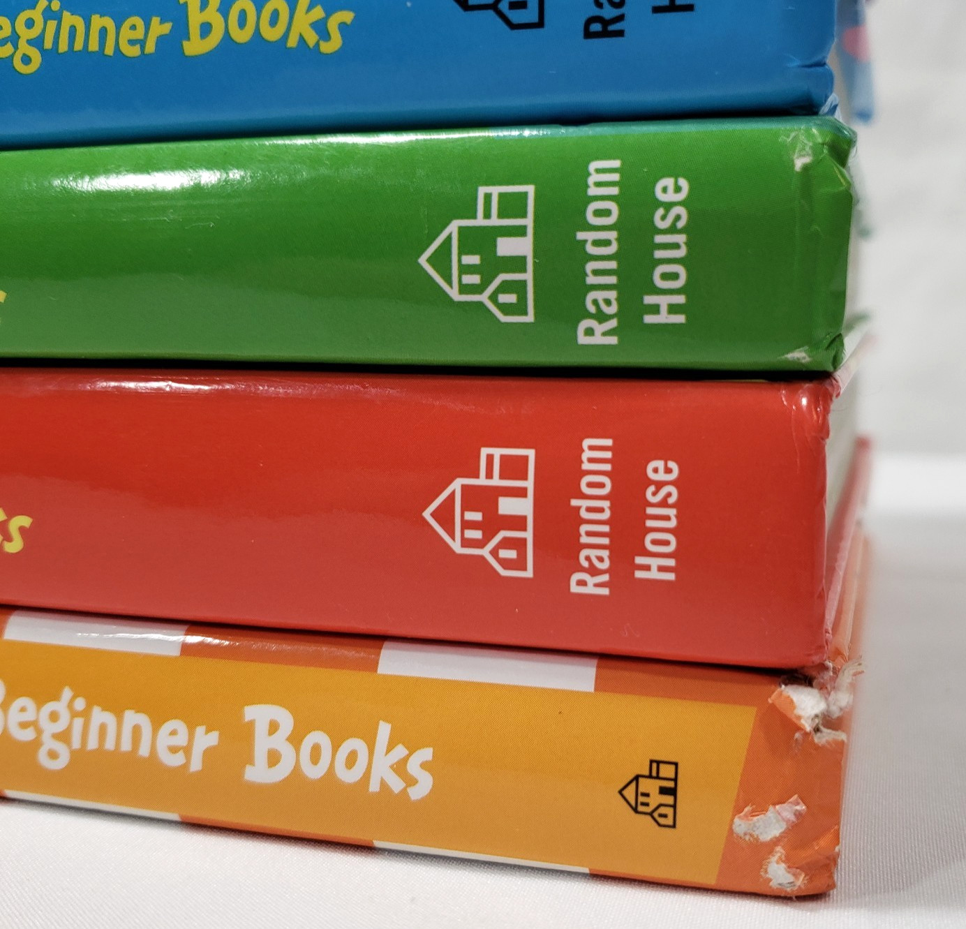 Dr Seuss Big Beginner Books Lot Of 5 Treasuries Berenstain Bears Purple Green