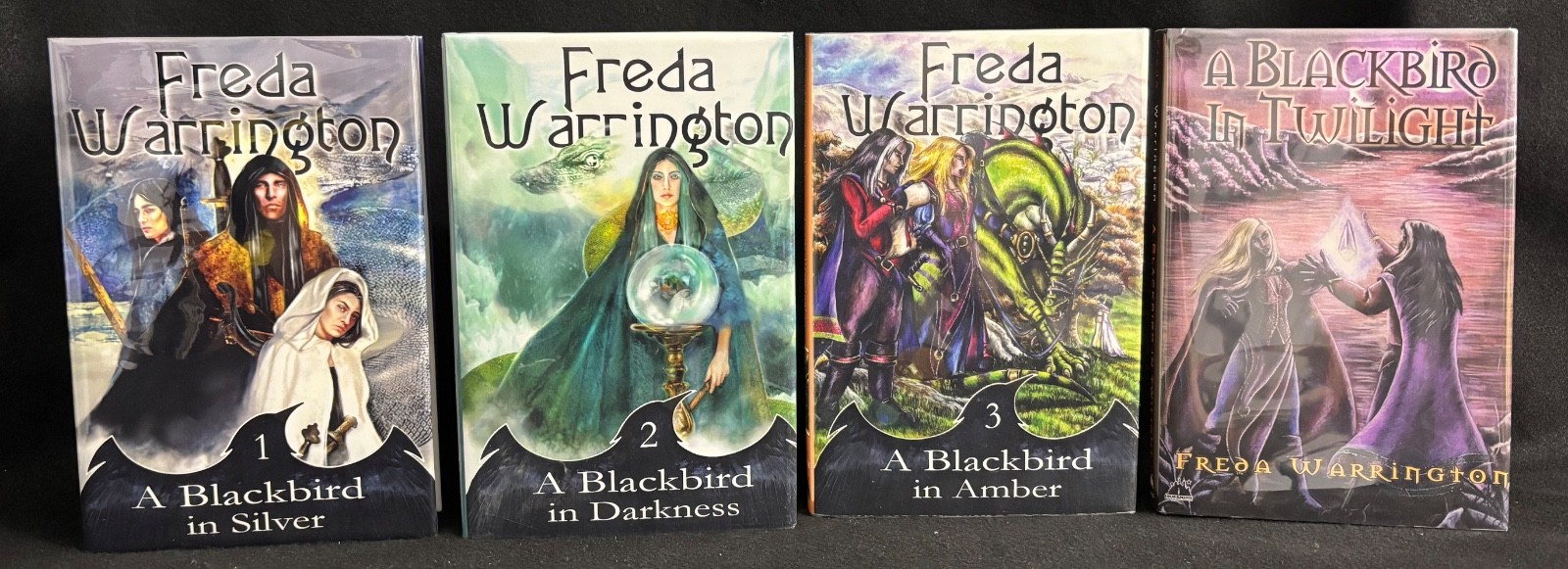 NEW RARE* Blackbird 1-4 HARDCOVER Fred Warrington Silver Darkness Amber Twilght