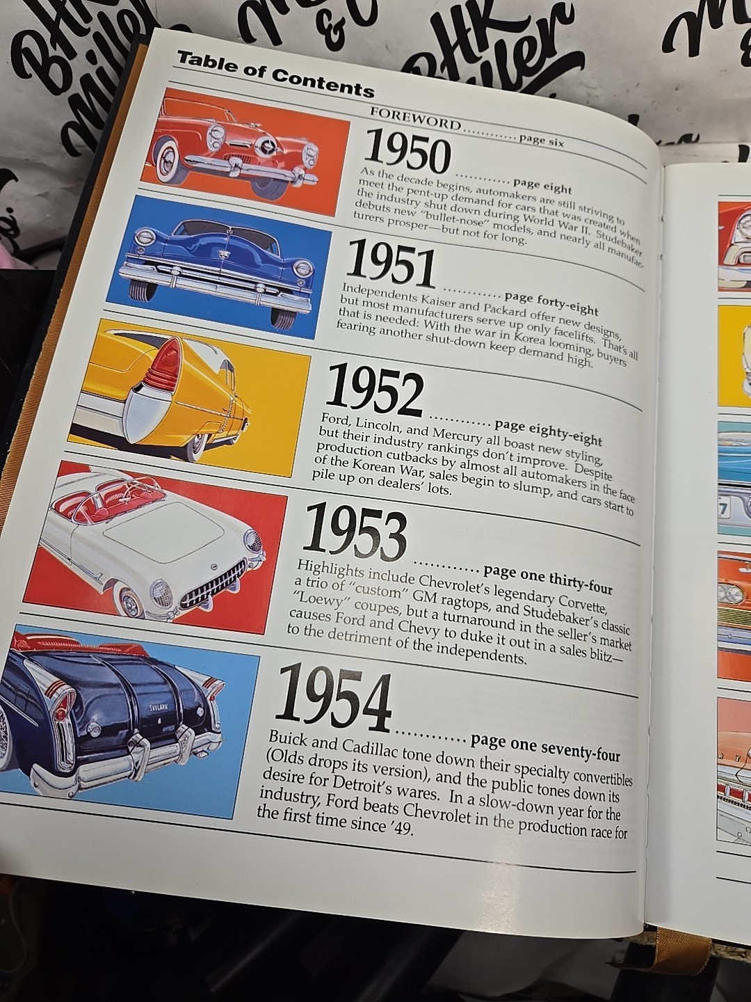 CARS OF THE Fabulous 50’s EASTON PRESS LEATHER