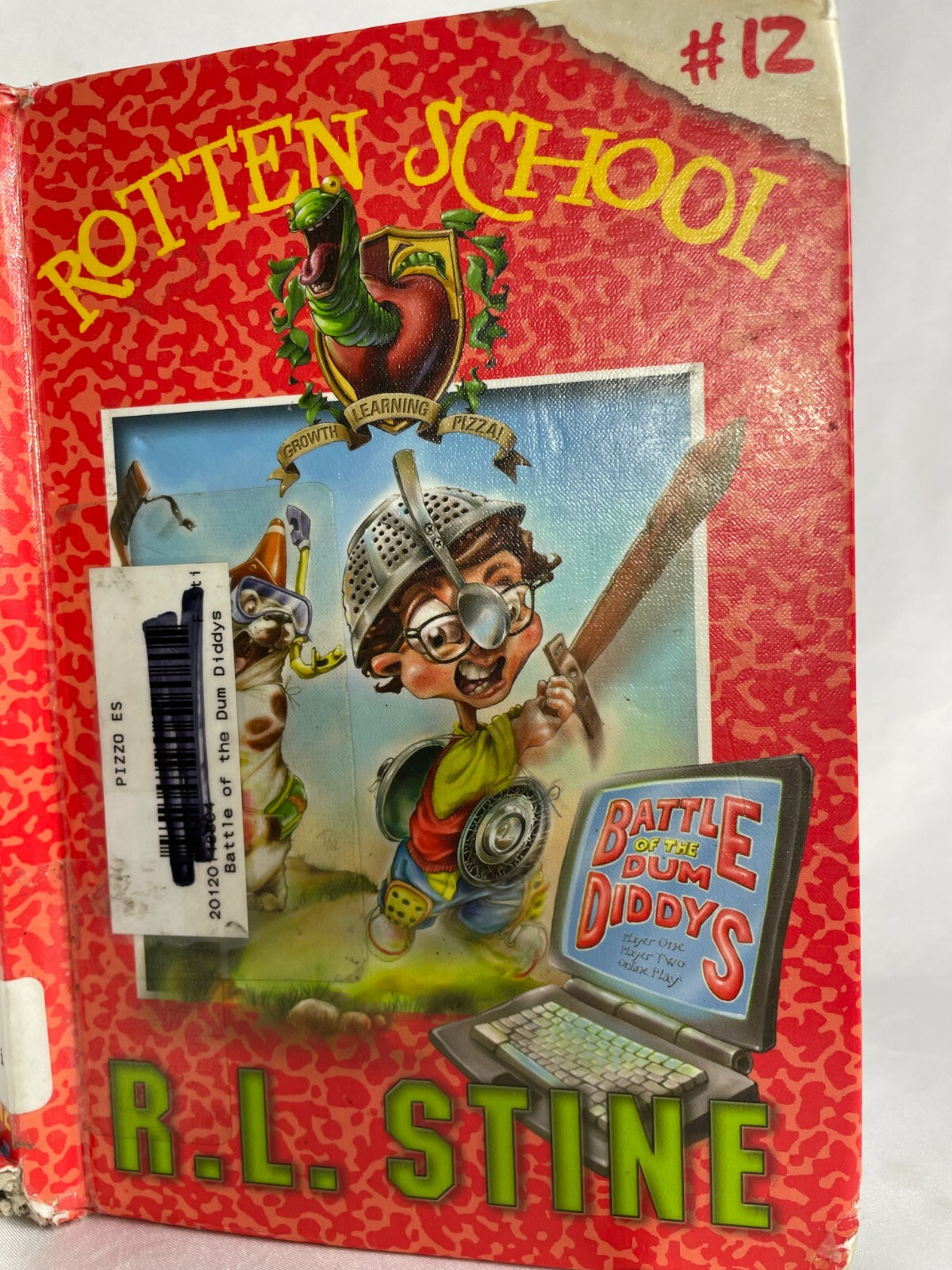 Rotten School R.L.Stine 4 Books Lose team lose Battle of the Diddys,School is Ha