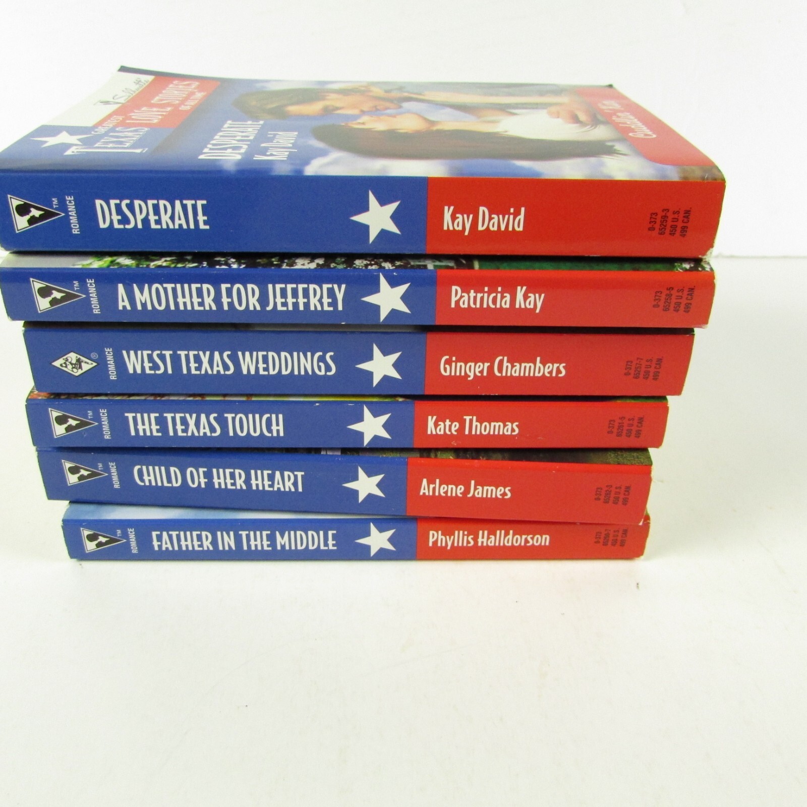 Lot of 6 Vintage Texas Love Stories Cuddlin ‚Kin Paperback Books